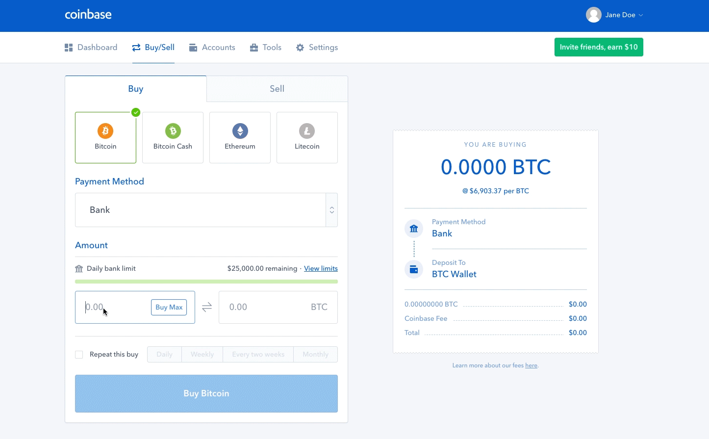 Buy and sell immediately and higher daily limits | by Coinbase | The Coinbase Blog