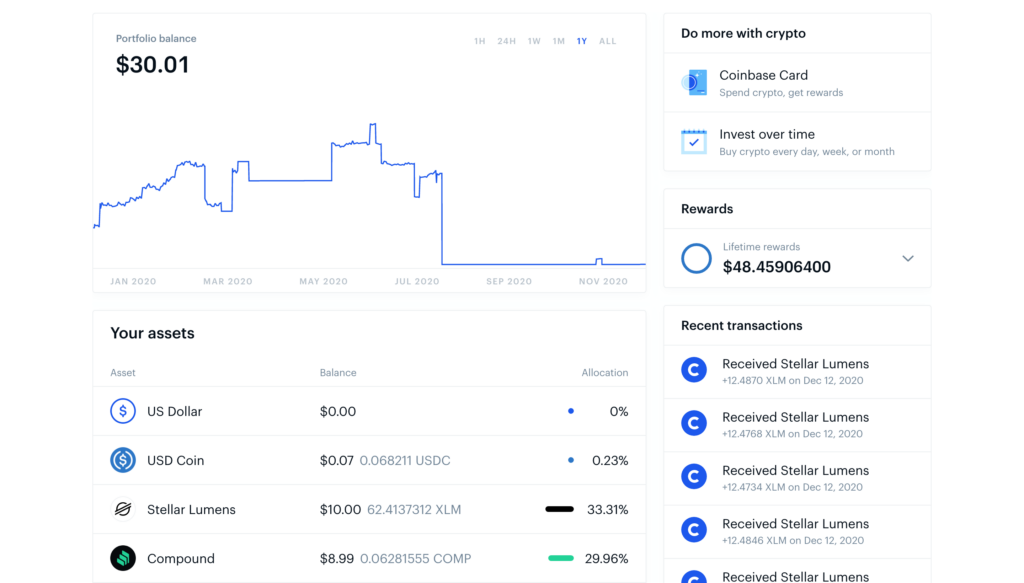 Coinbase Portfolio