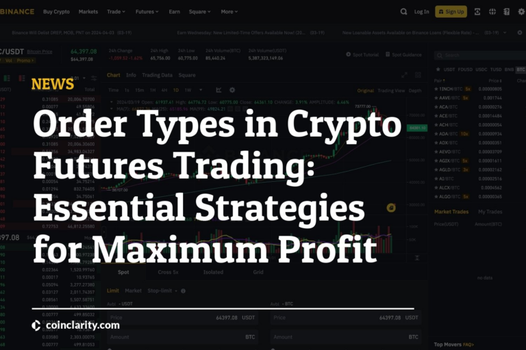 Order Types in Crypto Futures Trading: Essential Strategies for Maximum Profit